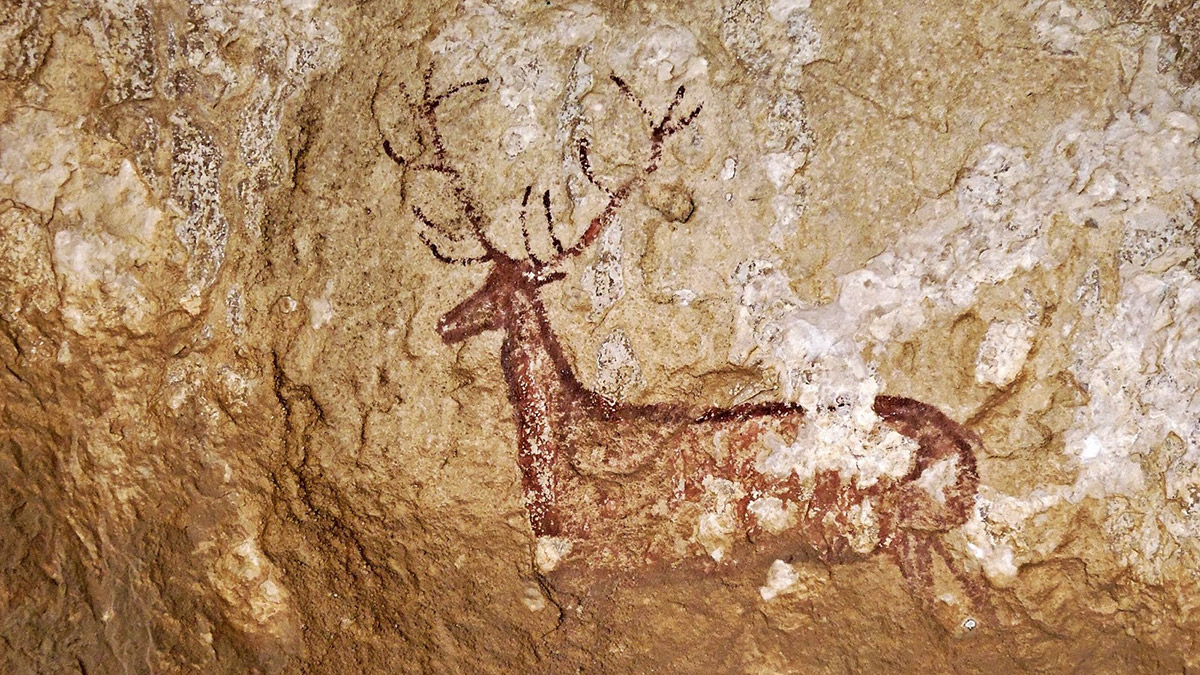 Наскальные рисунки в пещерах Ардалес