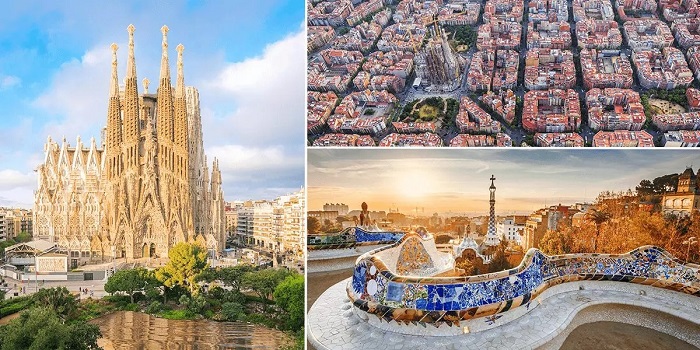 Барселона в Испании для туризма