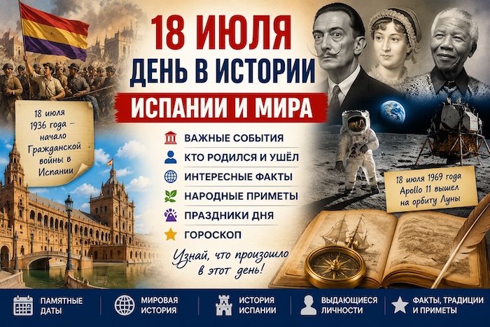 18 июля день в истории Испании и мира