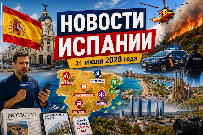 31 июля новости в Испании онлайн