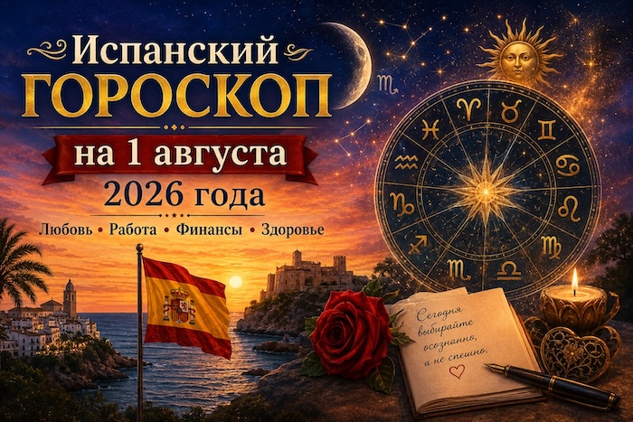 Испанский гороскоп на 1 августа 2026 года